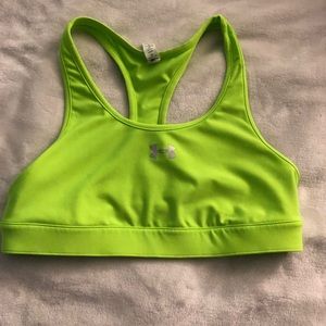 Under armor heat gear sports bra medium